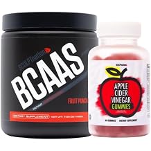 أمة النحت بواسطة V أجاد مسحوق BCAA وحزمة خل التفاح
