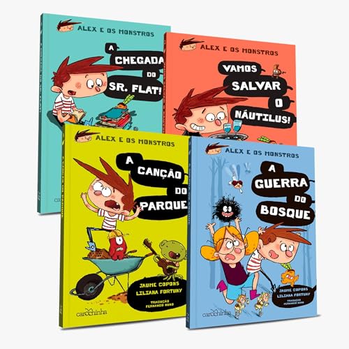 Kit Alex e os Monstros (4 livros):