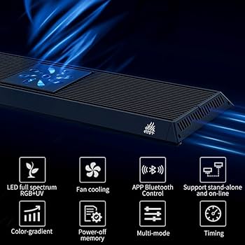 Amazon.com: Week Aqua P Series Aquarium Plant Growth Light