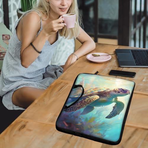 Funda para laptop 17 pulgadas con asa estampada miniatura 5