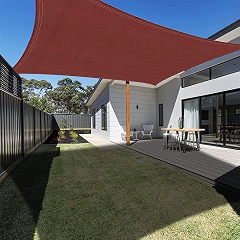 Ankuka 4m x 6m Rust Red Sun Shade Cover