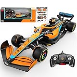 Voltz Toys Authentic Licensed 1:18 McLaren F1 MCL36 Remote Control Car - F1 Collection RC car Series for Kids and Adults - 2.4GHz RC Car for Gift (1:18 McLaren F1 MCL36)