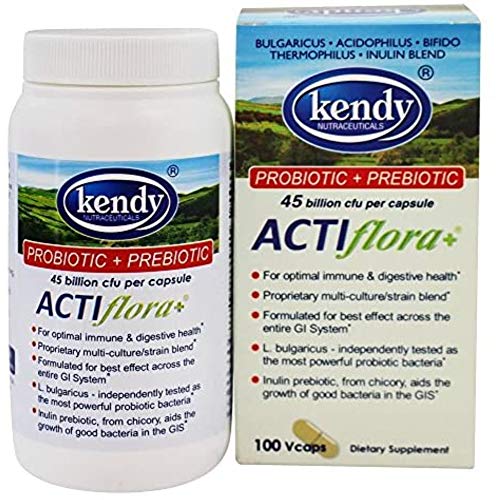Actiflora + Synbiotic (Pre/Probiotic) Kendy 100 VCaps