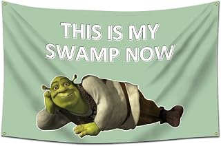 Eksent This Is My Swamp Now Flag Tapestry (3x5 Feet,Heavy Duty, 150D Polyester) For College Dorm Man Cave
