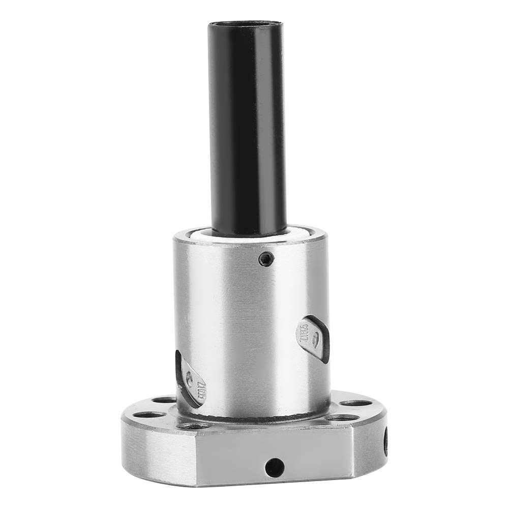 Vite a ricircolo di sfere 12mm, Jectse RM1605 12mm Cuscinetto a sfere in acciaio con vite a ricircolo di sfere Parti CNC con dado a ricircolo di sfere per vite a sfera SFU1605 RM1605