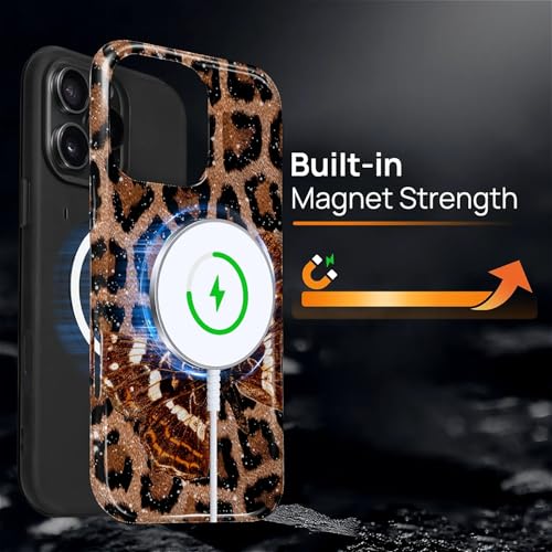 Coque iPhone 16 Pro compatible MagSafe antichoc silicone souple rigide 2en1 - 3