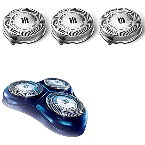 Image of HQ8 Replacement Heads for Philips Norelco Aquatec Shavers, HQ8865,HQ8875,HQ8885,HQ8893,PT710, OEM HQ8 Blades Upgraded, Philips Norelco Electric Shaver Replacement Hq8505 Blades 3Pack