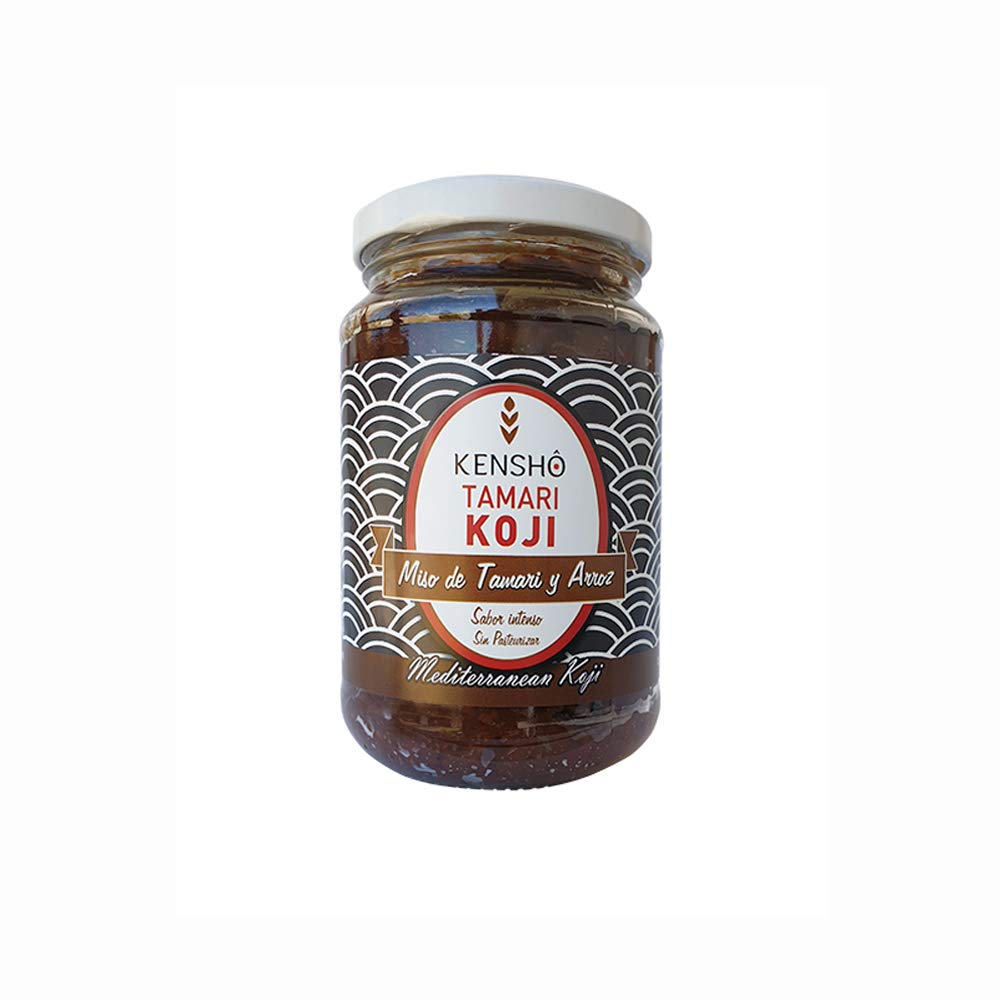 Kensho Miso de tamari y arroz Tamari koji eco Ecológico Sin gluten 380 gr