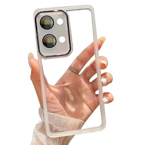 KOOLRIVER�EFor POCO X8 Pro �P�[�X �N���A �����Y�J�o�[�t�� �J�o�[ �ϏՌ� ���� TPU �\�t�g�P�[�X �X�g���b�v�� ������ ���� For ���� �V���I�~ X8�v���}�b�N�X(�N���A�z���C�g)