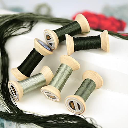 Image of Natural 100% Mulberry Handmade Embroidery Silk Thread Silk Floss (32)