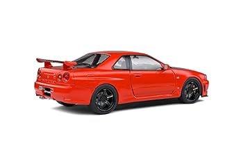 SOLIDO ソリド　Nissan GT-R (R34) ミニカー 1/18 Amazon | ソリド 1/18 日産 スカイライン GT-R (R34) 1999