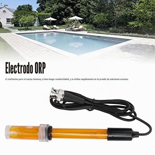 ORP Replacement Probe, 1.2m Potenciómetro de Reducción de Oxidación Reemplazable de Plástico para Acuarios para Hidroponía para Piscinas
