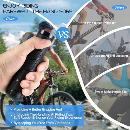Fbgagh Bike Handlebar Grips,Ergonomic Design thumb #1