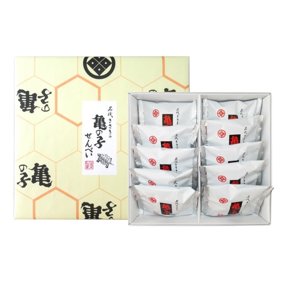 佐々木製菓 亀の子せんべい [工場直送]岩手銘菓