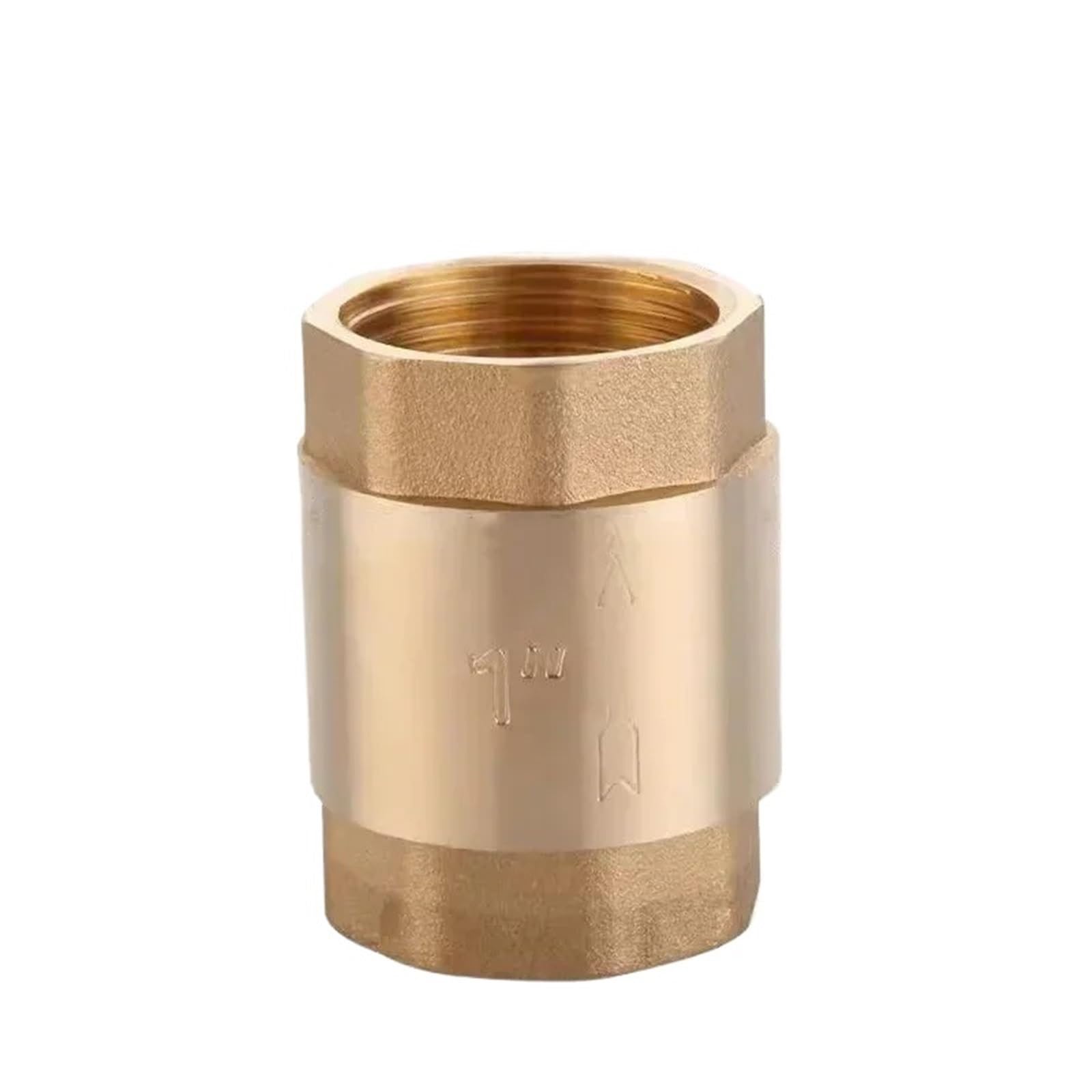 1/2" 3/4" 1" Brass Vertical Lift Spring Check Valve 1-Way Non-Return Valve(BSP1 Female)