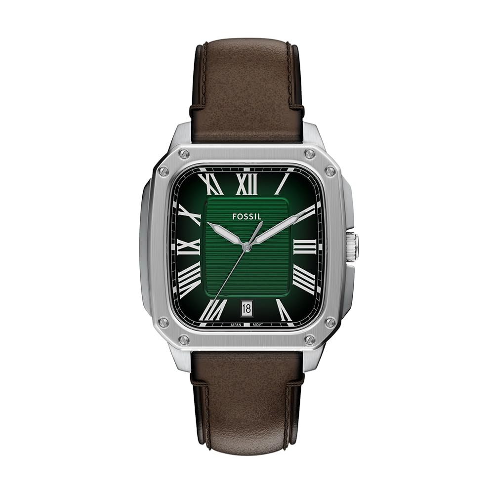 Crosby Brown Quartz Leather Watch FS6150-image-10