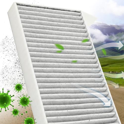 Filtro de habitáculo para Tesla Model Y 2020-2023 con purificación de aire avanzada (2 piezas) 6