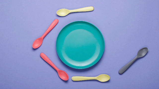 Amazon.com | GET FRESH Bamboo Kids Plates Set 4-pack Reusable