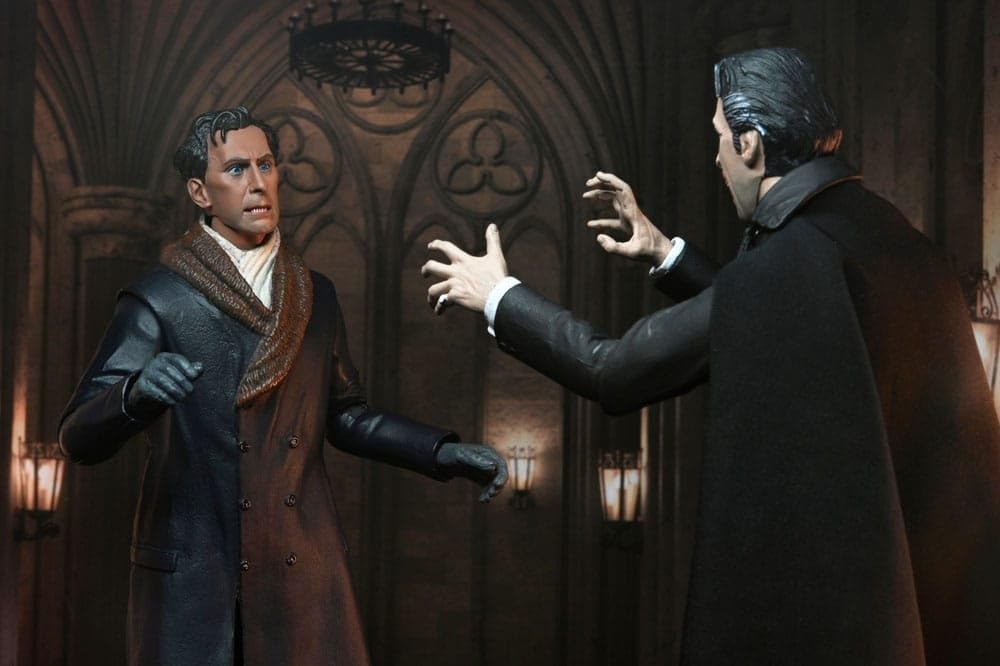 Van Helsing Scale Action Figurine Hammer Films Horror of Dracula 1958 18 cm