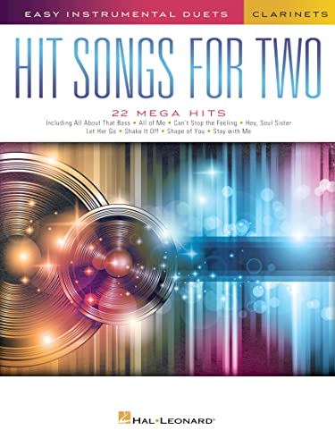 Hit Songs for Two Clarinets: Easy Instrumental Duets