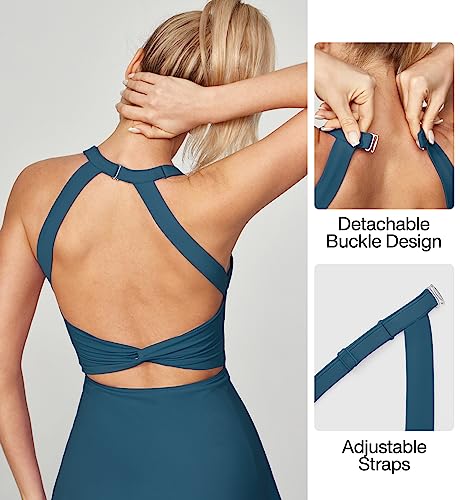 Image of Heathyoga Yoga Pants with Pockets Extra Soft Leggings with Pockets for Women Non See-Through High Waist Workout Leggings