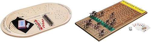 Miniatura 8 de Kentucky DerbyChurchill Downs Juego de carreras de caballos y Fat Cat - Juego de fichas de póquer Texas Hold 'em Claytec de 0.41 oz con funda de