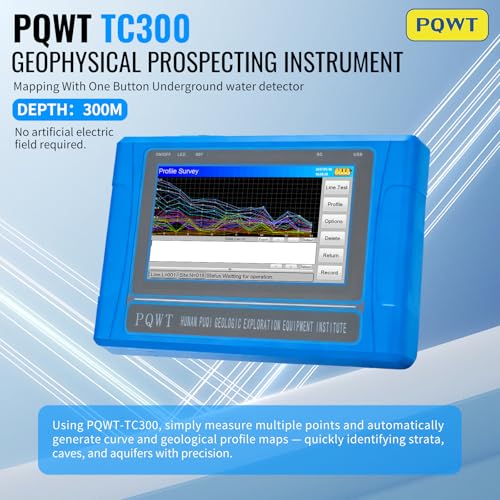 Image of TC300 Underground Water Detector Portable Multi-Function Full Automatic Mapping with one Button
