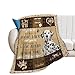 Dalmatian Blanket and Throws Spotted Dog Gifts Throw Blankets Dalmatian Decor Soft Cozy Fleece Plush Warm Flannel Bedding Blanket for Girls Boys Kids Adults Couch Travel 40