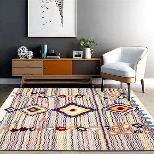 Tapis de zone rectangulaire multi-style 50x70cm pour salon - 2