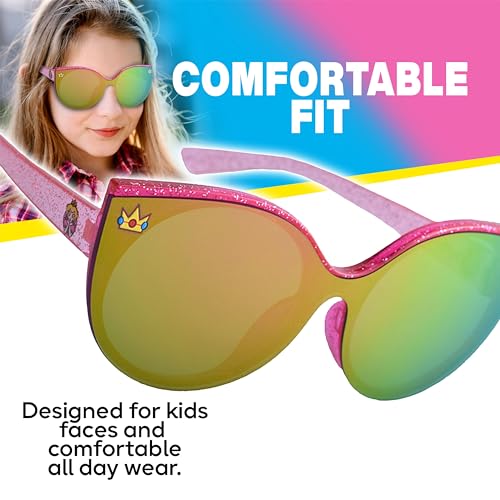 Sun-Staches Super Mario Sunglasses - Comfortable, & Durable UV-Protective Sunglasses2