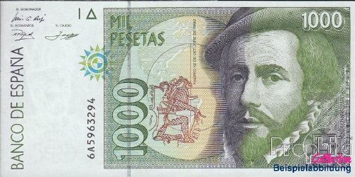 Prophila Billetes para coleccionistas: España Pick-No.: 163 UNC 1992 1.000 Pesetas