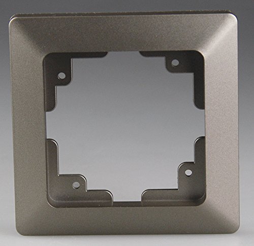 Preisvergleich Produktbild CESENA 1-fach Rahmen, metallic-braun (grau / anthrazit)