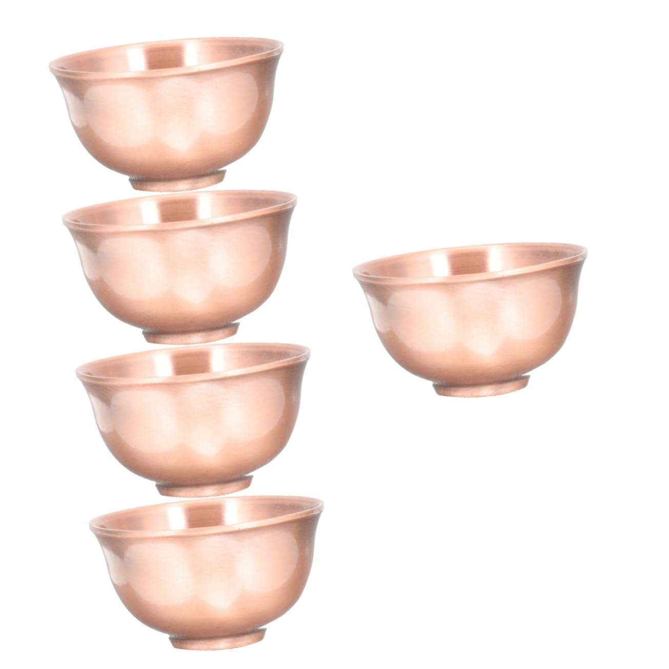 LABRIMP 5 Pz Tazza Da Tè Ciotola Da Tè Kung Fu Tazze Da Cinesi Matcha Chawan Stoviglie Cinesi Stoviglie Tradizionali Ciotola Da Domestica Di Matcha Rosso Rame