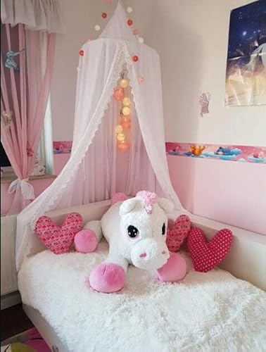Mini Dig Princess Bed Canopy For Girls Room Kids Princess Play Tents Room Decoration #TOP2
