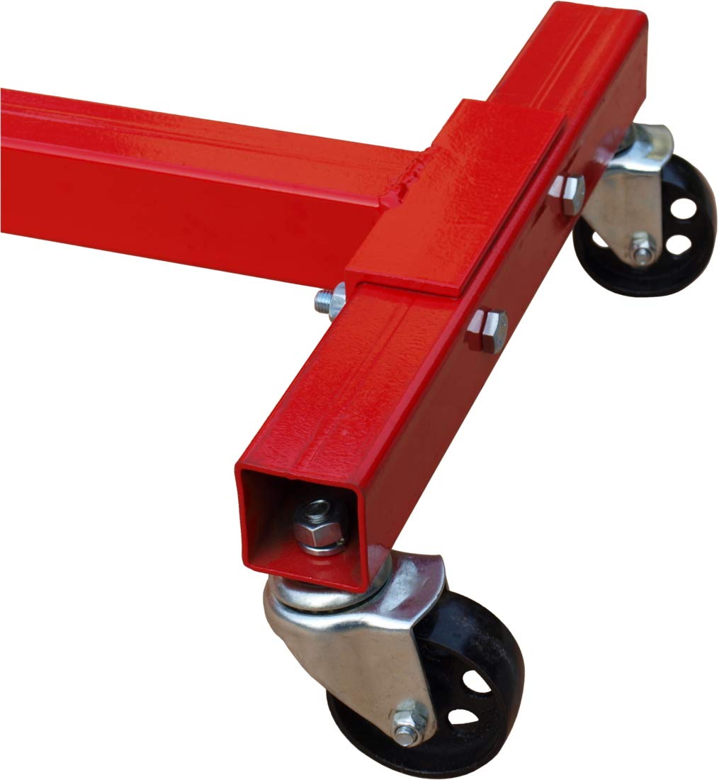 Carmax Motorständer 454kg Motorenständer Motorhalter Getriebehalter Motor Ständer 450kg | Robuster Motorständer mit 454 kg Tragkraft und 360° drehbarer Aufnahmeplatte für bequemes Drehen und Bearbeiten des Motors.