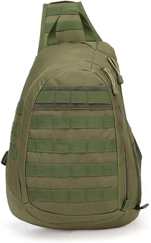 Sunnystacticalgear Outdoor Sports Hiking Sling Bag Shoulder Pack Camouflage Tactical Molle 20L Chest Bag - ACU