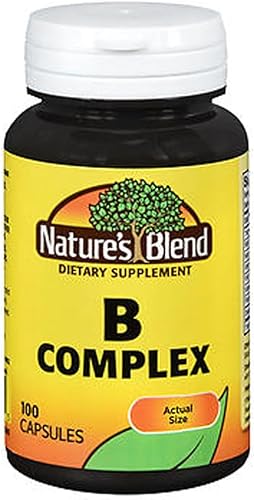 Natures Blend Nature's Blend B Complex Capsules, 100 cápsulas