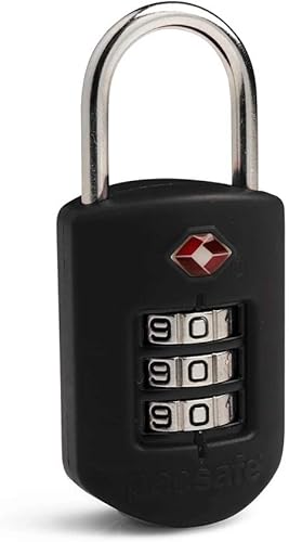 Pacsafe Cerradura de combinación aceptada por Prosafe 1000 TSA, Negro -, Prosafe 1000
