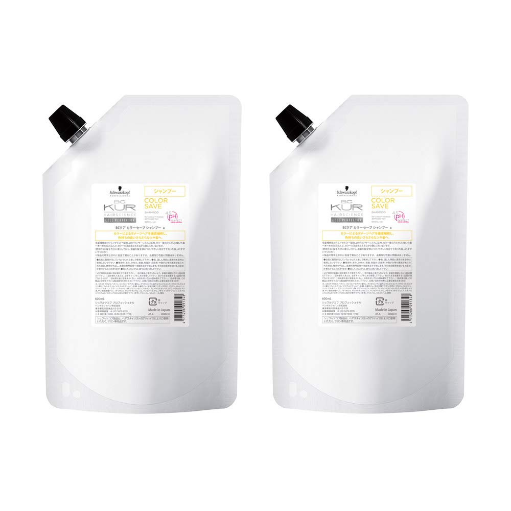 Amazon | シュワルツコフ BCクア カラーセーブ シャンプー 600ml 詰
