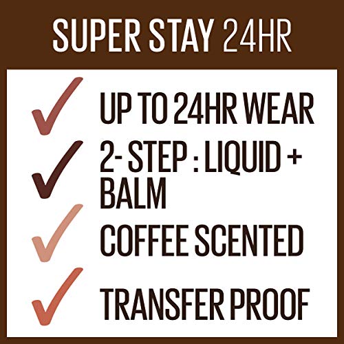 Maybelline Superstay 24, 2-Step Liquid Lipstick, Coffee Edition, Caramel Crush #TOP7