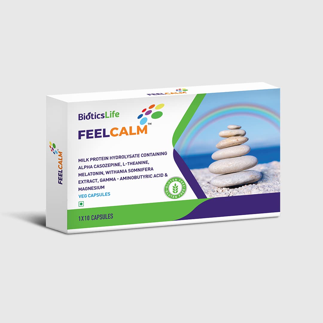 BIOTICSLIFE Feelcalm, Non drowsy natural aid for managing sleeplessness, overall health benefit. Pack of 30 Capsules. (B0C6KZ854V) Amazon Price History, Amazon Price Tracker
