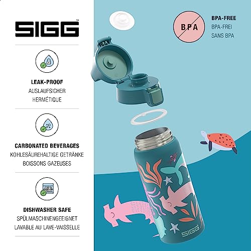 Sigg, Insulated Kids Water Bottle, Shield One Therm, Suitable For Carbonated Beverages, Leakproof, Dishwasher Safe, BPA Free - Image 3