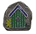 Moonrays 92528 Solar Powered LED Chris Emmert Designs Birdhouse White