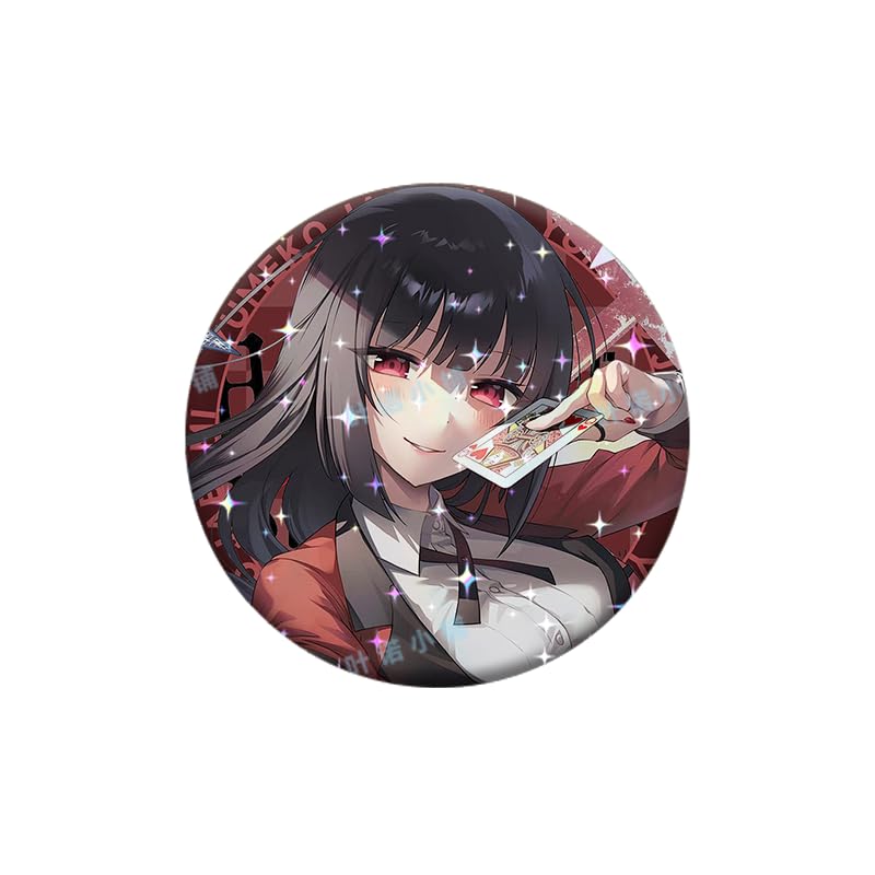 Amazon.co.jp: 賭ケグルイ バッジ ブローチ 蛇喰 夢子 早乙女 芽亜里