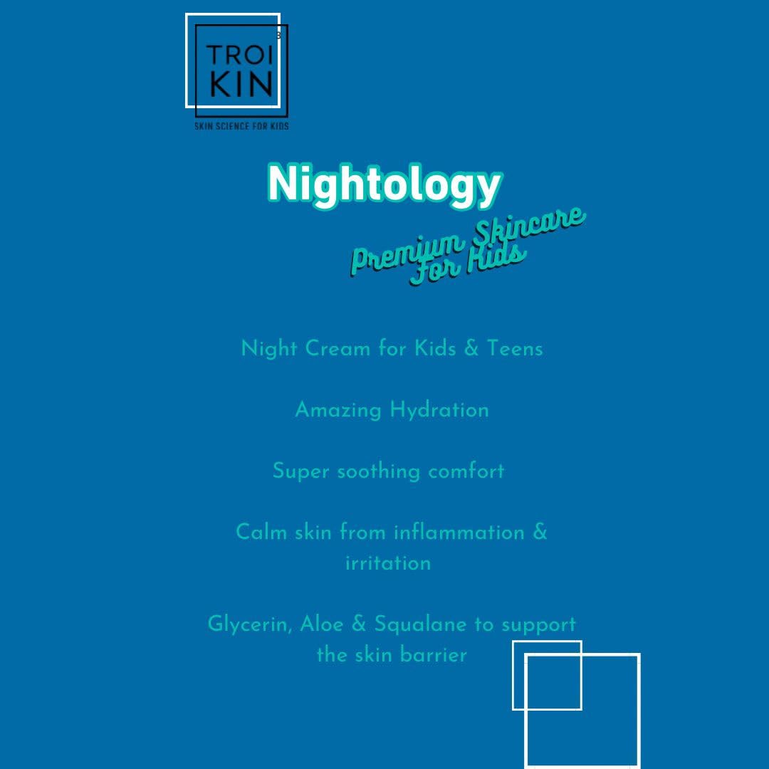 Troikin Nightology Young and Teenage Children Night Skin Ceam, 50 ml (Pack of 1) - Image 4