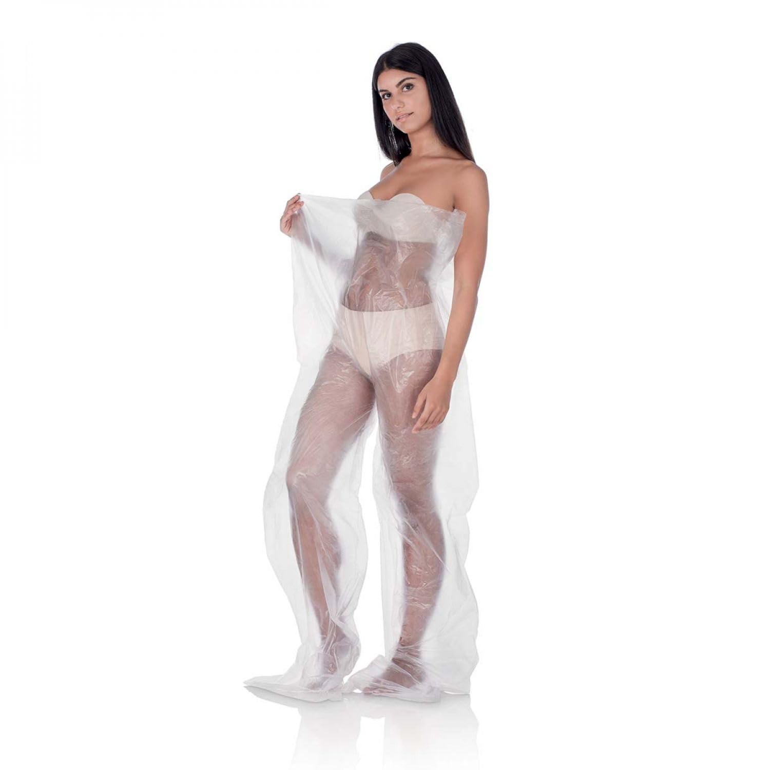 Vivezen - Lot de 50 Pantalons de pressothérapie jetables - Transparent