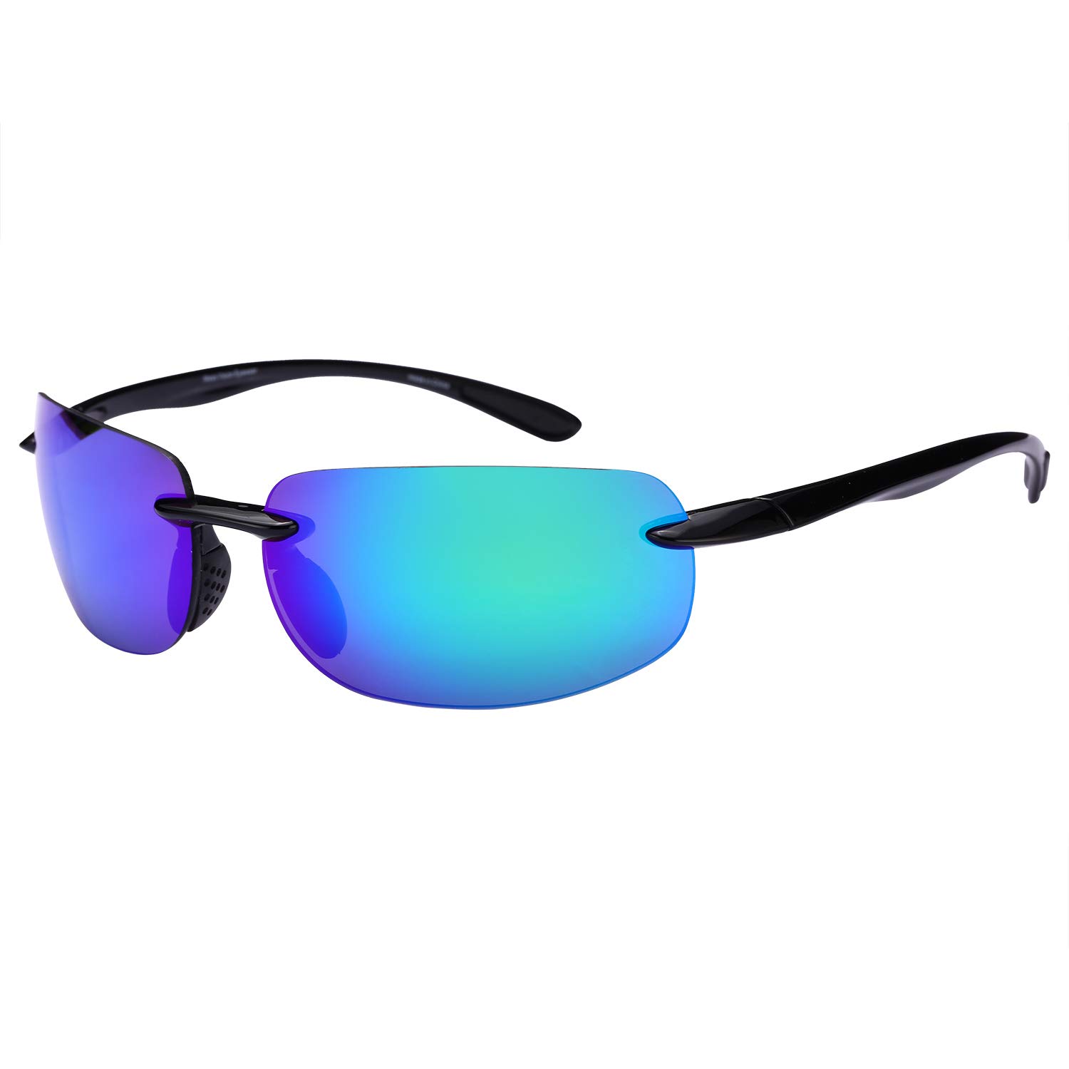 "Lovin Maui" Sport Wrap Polarized Sunglasses for Men and Women - Lightweight Frames