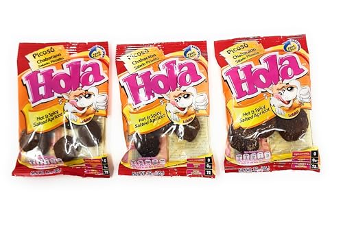 HOLA Picoso Apricot Chile Salted Flavored 3 units