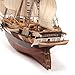 OcCre HMS Erebus 1:75 Scale Wood and Metal Ship Model Building Kit 12009 (Model Only - No Paint)