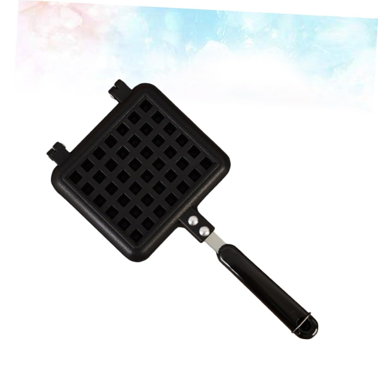 Stampo Per Waffle Quadrato in Lega Di Alluminio Antiaderente Macchina Per Dolci Da Forno Per Chef e Fornai